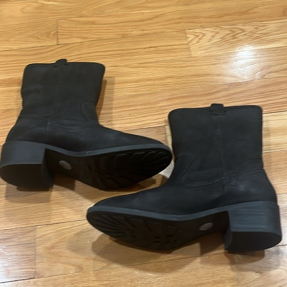 Me too women’s black mid calf boots size 8.5 - Picture 6 of 12